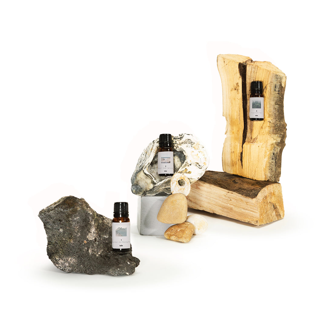 Briiv 2 fragrances on rocks and woods 